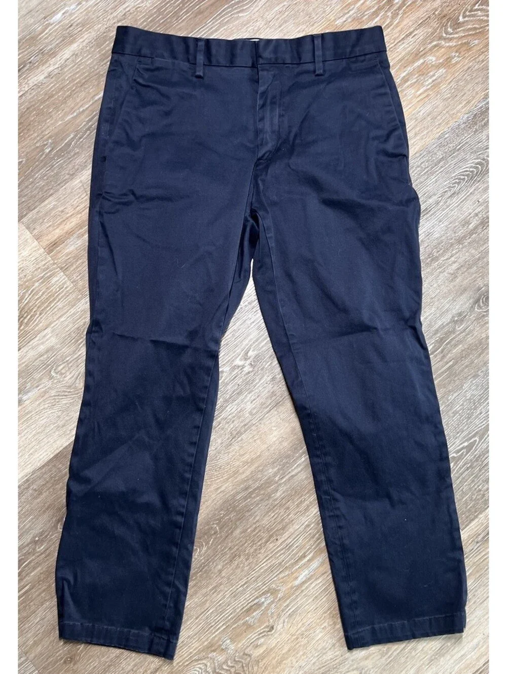 Banana Republic Aiden Chino Dress Pants 32x30  Navy Blue